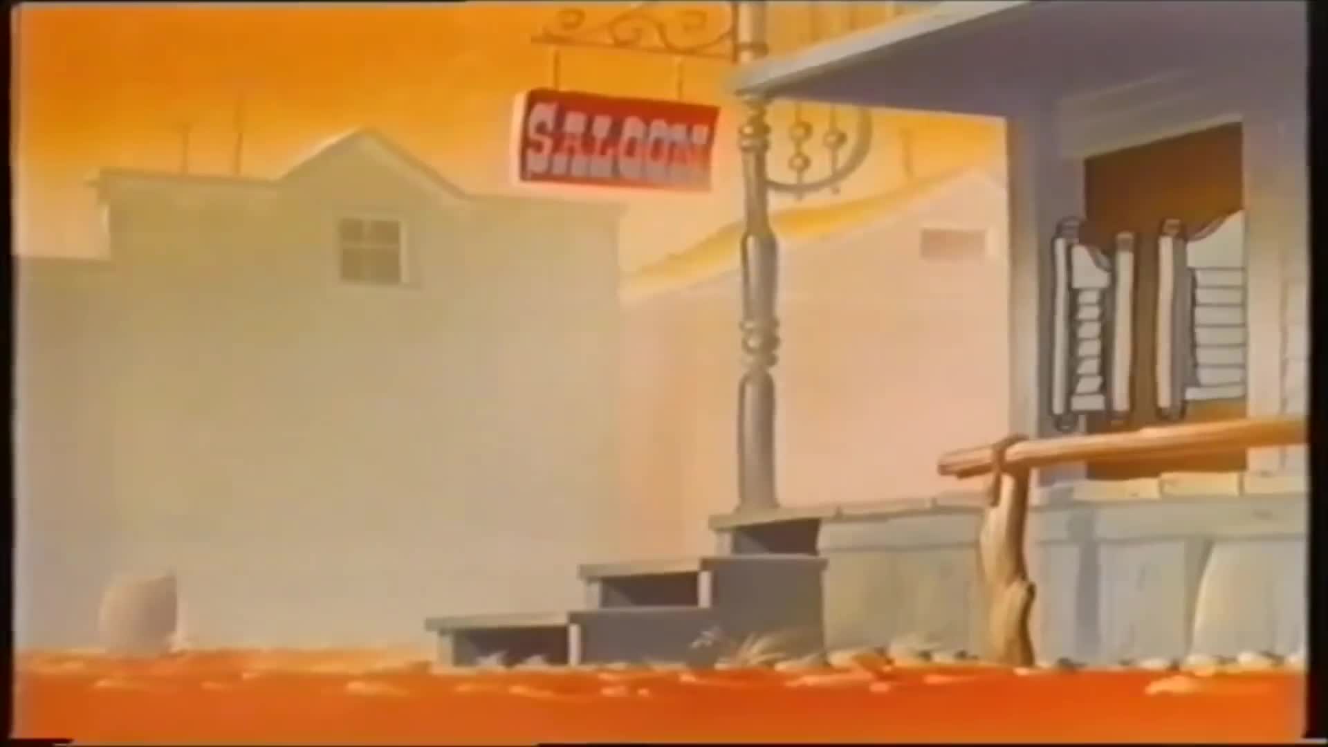 Tecknat Barn Svenska:Lucky Luke TV Serie (1985-1986) VHSRIPPEN (Svenska) Opening Scene