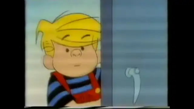 Tecknat Barn Svenska:Dennis the Menace (1986-1988) VHSRIPPEN (Svenska) Får Besök Från Rymden (4K)