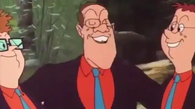 Tecknat Barn Svenska:Kalle Stropp och Grodan Boll på svindlande äventyr (1991 Sandrews AB) DVDRIPPEN (Svenska) Helikopterjakten (4K)